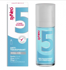 syNeo  Deo Roll-On Antitranspirant ohne Parfum, Шариковый Дезодорант антиперспирант с защитой от пота до 5 дней, 3 штуки х 50 мл