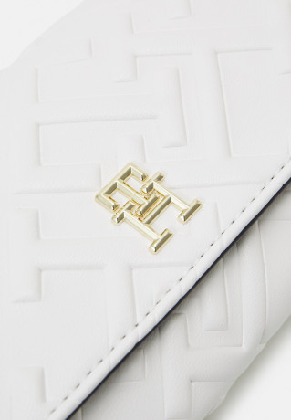 Tommy Hilfiger ICONIC FLAP MONO Wallet weathered white ICONIC FLAP MONO Бумажник выветрившийся белый