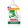 Ariel Vollwaschmittel Flussig Universal 80WL, Гель для стирки универсальный, 80 загрузок (3600мл)