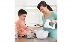 Braun Braun Handmixer MultiMix 3 HM 3000 WH, 450W 5 Stufen Turbo-Funktion EasyClick ergonomischer Drehregler Weiss  Ручной миксер Braun MultiMix 3 HM 3000 WH, 450 Вт, 5 уровней, турбо-функция, эргономичная ручка управления EasyClick, белый