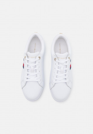 Tommy Hilfiger ESSENTIAL STRIPES  Trainers white ESSENTIAL STRIPES Кроссовки белый