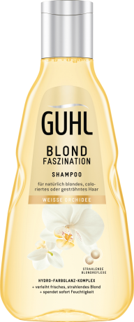 GUHL Blond, Шампунь Уход для Светлых Волос с Керамидами и Протеинами 250 мл