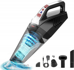 Haiaveng Haiaveng Akku-Handstaubsauger Handstaubsauger, 9000Pa Handstaubsauger Akku Beutellos NassTrocken  Беспроводной ручной пылесос Haiaveng, ручной пылесос 9000 Па, аккумулятор, без мешка для влажной и сухой уборки