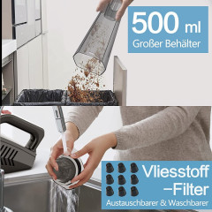 Haiaveng Haiaveng Akku-Handstaubsauger Handstaubsauger, 9000Pa Handstaubsauger Akku Beutellos NassTrocken  Беспроводной ручной пылесос Haiaveng, ручной пылесос 9000 Па, аккумулятор, без мешка для влажной и сухой уборки