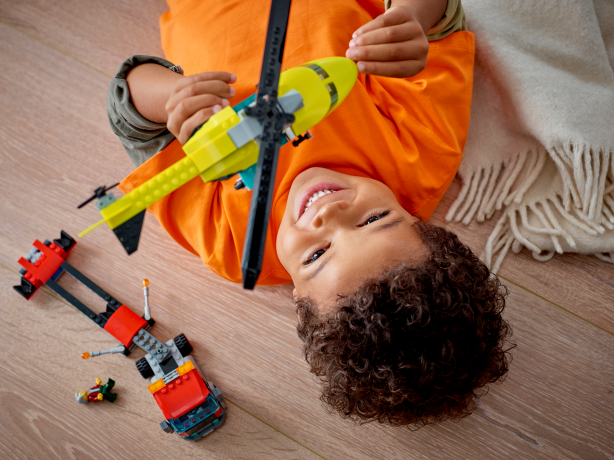 Lego Hubschrauber Transporter вертолет транспортер