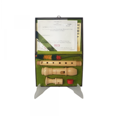 Флейта винтажная Moech Rottenburg в заводской упаковке, с инструкцией, 17,5 x 13 x 4 см, Германия, 1960-70гг.