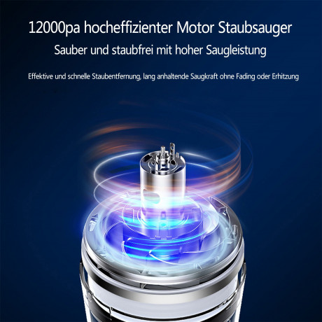 Dedom Dedom Akku-Stielstaubsauger 2 in 1 kabelloser Staubsauger, Handstaubsauger, Elektrostaubsauger, Autostaubsauger,Hygienefilter mit LED-Licht,120W,12000Pa,377*120*89cm Беспроводной пылесос Dedom 2 в 1, беспроводной пылесос, ручной пылесос, электричес