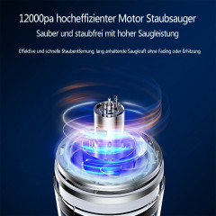 Dedom Dedom Akku-Stielstaubsauger 2 in 1 kabelloser Staubsauger, Handstaubsauger, Elektrostaubsauger, Autostaubsauger,Hygienefilter mit LED-Licht,120W,12000Pa,377*120*89cm  Беспроводной пылесос Dedom 2 в 1, беспроводной пылесос, ручной пылесос, электричес