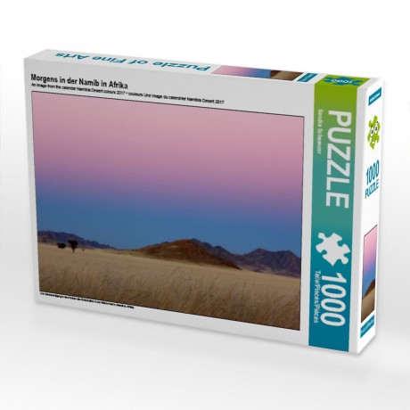 CALVENDO Puzzle CALVENDO Puzzle Morgens in der Namib in Afrika Пазл CALVENDO Puzzle Утро в Намиб в Африке