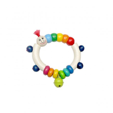 HESS Babyspielzeug Rassel Wurm Theo Детская игрушка-погремушка червь Тео