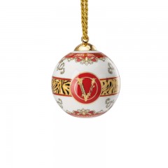 Rosenthal meets Versace Rosenthal Versace Virtus Holiday Porzellankugel d: 7,5 cm Фарфоровый шар Rosenthal Versace Virtus Holiday d: 7,5 см