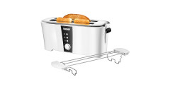 Unold Unold Toaster Design Dual weiss/schwarz, 1.350 Watt, fur 4 Scheiben Toast  weiss/schwarz Unold Toaster Design Dual, белый/черный, 1350 Вт, на 4 ломтика тостов
