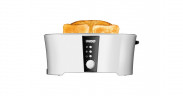 Unold Unold Toaster Design Dual weiss/schwarz, 1.350 Watt, fur 4 Scheiben Toast  weiss/schwarz Unold Toaster Design Dual, белый/черный, 1350 Вт, на 4 ломтика тостов