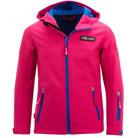 TROLLKIDS Madchen Softshell Jacke Oslofjord Softshelljacken Куртка софтшел для девочек Куртки софтшелл Oslofjord
