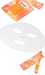 Balea Tuchmaske Vitamin C 2-Phasen Балеа Маска антиоксидантная для лица для ровного сияния кожи с Витамином С и Гиалуроном, 1 шт.