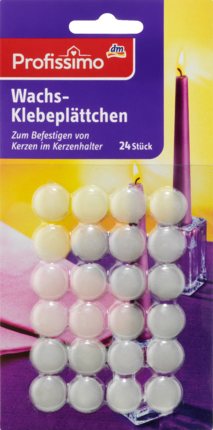 Profissimo Клей воск ломтиками, 24 шт