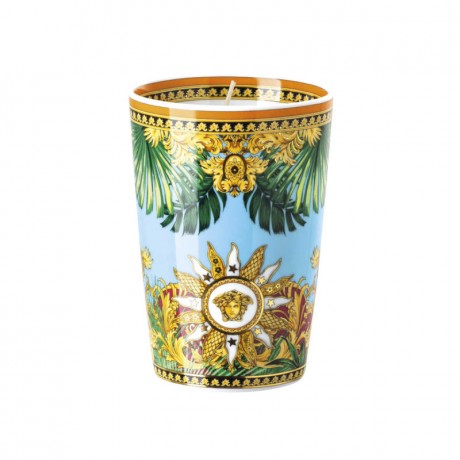 Rosenthal meets Versace Rosenthal Versace Jungle Animalier Tischlicht mit Deckel und Duftwachs h: 14 cm / d: 8,5 cm Настольный светильник Rosenthal Versace Jungle Animalier с крышкой и ароматизированным воском, высота: 14 см / глубина: 8,5 см