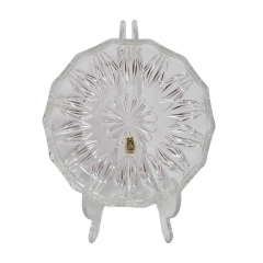 Набор тарелок винтажных VMC Reims, заводская упаковка, стекло, 3 шт., 14,5 см, Франция, 1960-70гг.