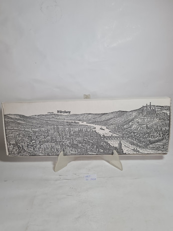 Набор тарелок винтажных VMC Reims, заводская упаковка, стекло, 3 шт., 14,5 см, Франция, 1960-70гг.