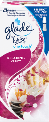 Glade One Touch Сменный блок для автоматического распылителя Relaxing Zen, 10 мл