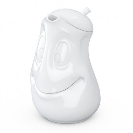 Fiftyeight Products TV Tassen Kanne weiss gut drauf 1,2 L Кувшин ТВ-чашка знает хорошее настроение 1,2 л