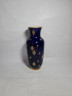 Ваза винтажная Echt Kobalt, синяя с золотистым узором, фарфор, 26 см, ГДР, 1970-80гг.