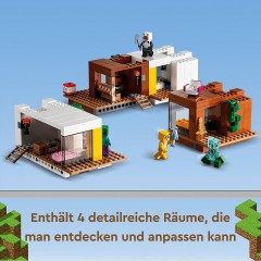 LEGO Minecraft 21174 Das moderne Baumhaus ЛЕГО Современный домик на дереве