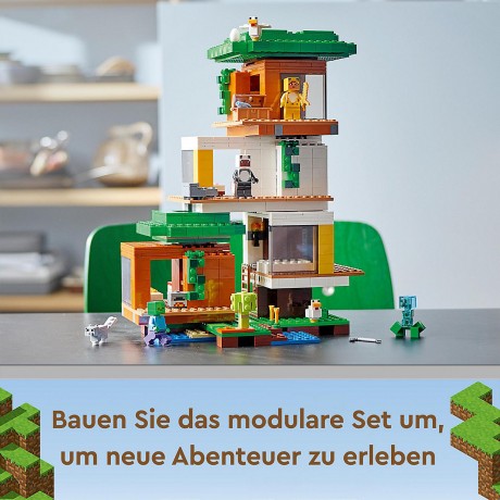 LEGO Minecraft 21174 Das moderne Baumhaus ЛЕГО Современный домик на дереве