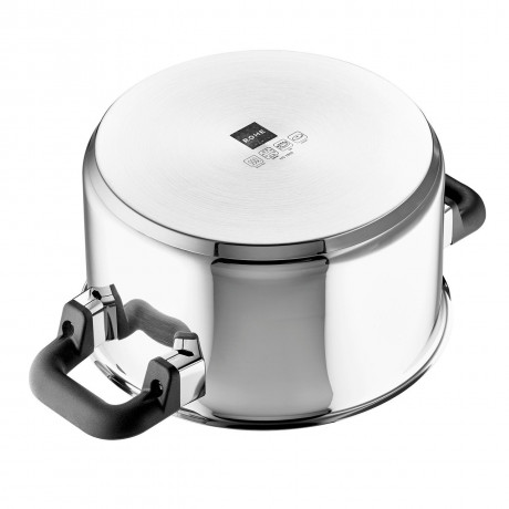 Rohe Rohe Topfset 4-tlg. VARIO MAX silber Набор сырых горшков 4 шт. ВАРИО МАКС