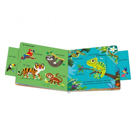 Ravensburger Meine ersten Worter von den wilden Tieren Мои первые слова от диких животных