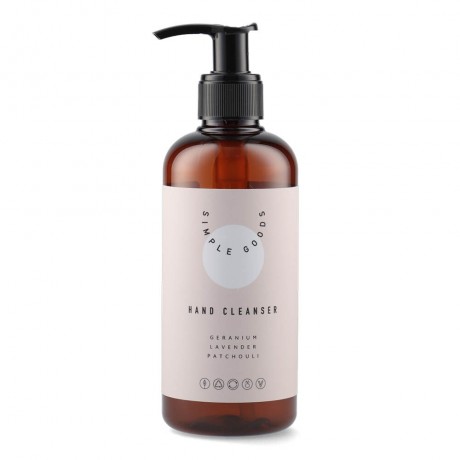 Simple Goods Geranium| Lavender| Patchouli Hand Cleanser 250ml  герань| Лаванда| Пачули очищающее средство для рук 250мл