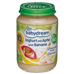 babydream Bio Joghurt mit Apfel и Banane 190 г