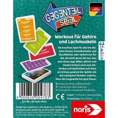 Noris Gegenteil Kartenspiel Gehirnjogging Противоположная карточная игра Brain Training