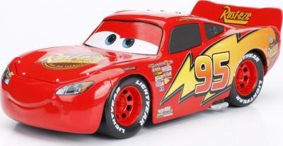 Jada Hollywood Rides Lightning McQueen Голливуд скачет на Молнии Маккуине