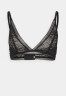 Tommy Hilfiger ELONGATED  Triangle bra black УДЛИНЕННЫЕ Бюстгальтер с треугольными чашечками черный
