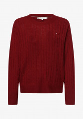 Tommy Hilfiger CABLE Jumper rouge КАБЕЛЬ перемычки румяна