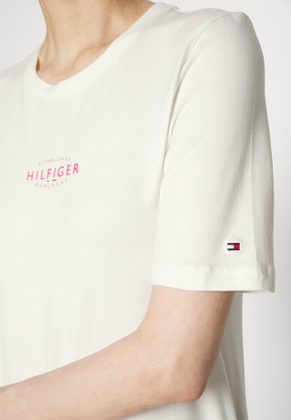 Tommy Hilfiger NEW BRANDED Print T-shirt ecru NEW BRANDED Футболка с принтом экрю