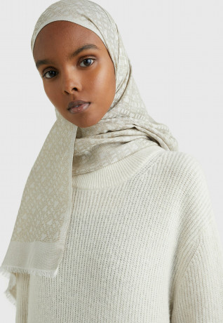 Tommy Hilfiger Jumper dress white dove Платье-джемпер Белый голубь