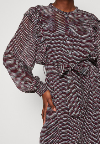 Tommy Hilfiger FRILL DRESS Shirt dress red ПЛАТЬЕ FRILL DRESS Платье-рубашка красный