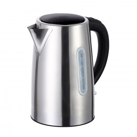 OKA OKA Wasserkocher Edelstahl-Wasserkocher 2200W fur schnelles Aufkochen, 2200,00 W, 1,7L Fassung,Sichtfenster,automatisch abschaltend,inkl.Kalkfilter Чайник OKA Чайник из нержавеющей стали 2200 Вт для быстрого закипания, 2200,00 Вт, объем 1,7 л, смотро