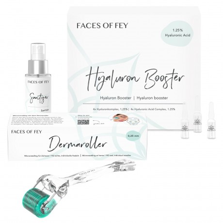 FACES OF FEY Microneedlingset Basic Hyaluron 0,25mm  Набор для микронидлинга Basic Hyaluron 0,25 мм
