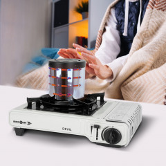 BRUNNER BRUNNER Heizlufter Heizaufsatz Devil Gas Kocher Vorzelt, Heizung Strahler Camping Heizer  Тепловентилятор BRUNNER, нагревательная насадка, газовая плита Devil, тент, обогреватель, прожектор, походный обогреватель