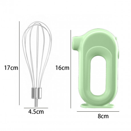 JedBesetzt JedBesetzt Handmixer Elektrische Handmixer Set Handruhrer Kuche Egg Beater Ruhrer Grun JedBesatz Ручной миксер Электрический ручной миксер Ручной миксер Кухонный миксер Ruhrer