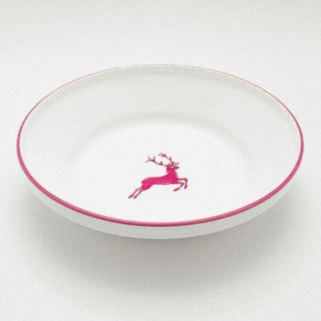 Gmundner Keramik Gmundner Keramik Bordeauxroter Hirsch Reifschussel ohne Henkel d: 32 cm / h: 7,4 cm Миска из бордоского благородного оленя Gmundner Ceramics без ручки d: 32 см / высота: 7,4 см