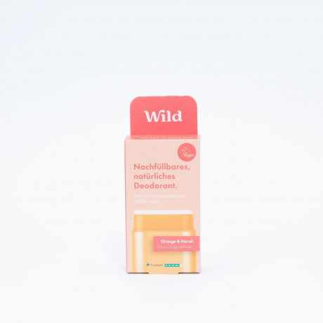 Wild Deo Startpaket: Behalter Coral & Orange Refill Deo  Стартовый набор дезодорантов: Container Coral &amp; Orange Refill Deo