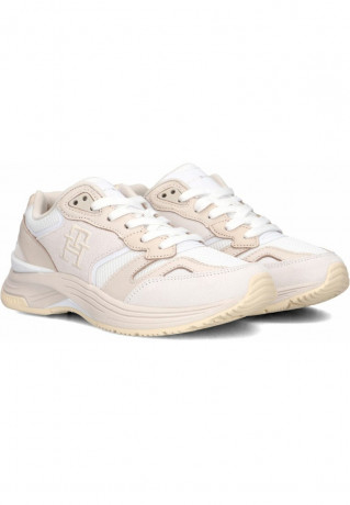 Tommy Hilfiger MODERN PREP RUNNER MA Trainers wit MODERN PREP RUNNER MA Кроссовки остроумие