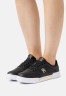 Tommy Hilfiger PREP COURT  Trainers black/gold ПОДГОТОВИТЕЛЬНАЯ СУДА Тренеры черное золото