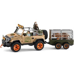 Schleich Schleich Wild Life 42410 Gelandewagen mit Seilwinde Внедорожник Schleich Wild Life 42410 с лебедкой