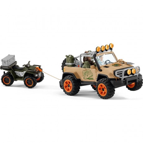 Schleich Schleich Wild Life 42410 Gelandewagen mit Seilwinde Внедорожник Schleich Wild Life 42410 с лебедкой