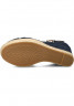 Tommy Hilfiger BASIC OPEN TOE HIGH WEDGE B Wedge sandals blauw BASIC OPEN TOE HIGH WEDGE B Босоножки на танкетке синий и белый